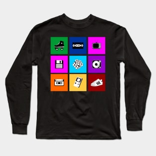 1980's Series 80s Icons Long Sleeve T-Shirt